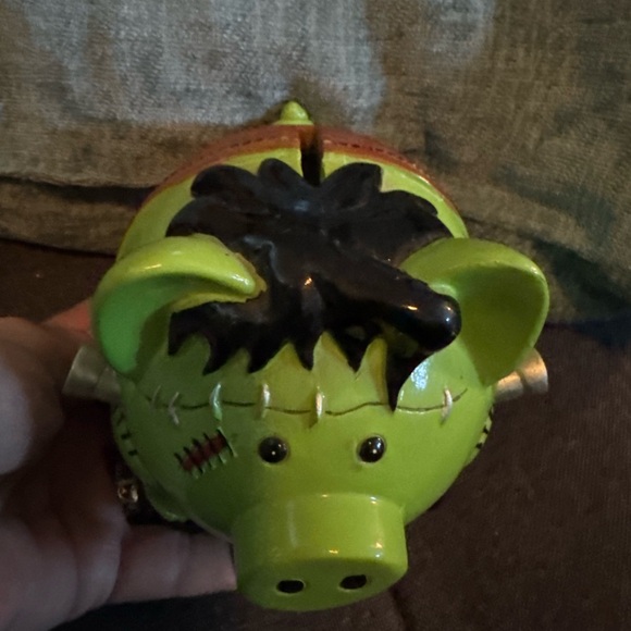 Rare Gift craft”Frankenswine"PolystonePiggy Bank - A Must-Have for collectors - Picture 5 of 9